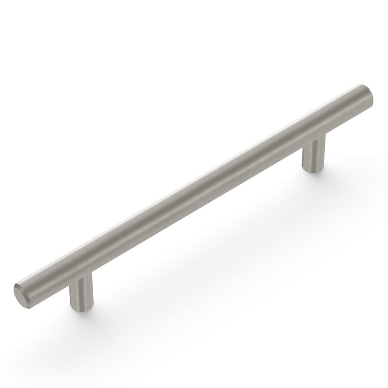 Hickory Hardware Bar Pulls Collection Pull 5-1/16 Inch (128mm) Center to Center Stainless Steel Finish - Image 2